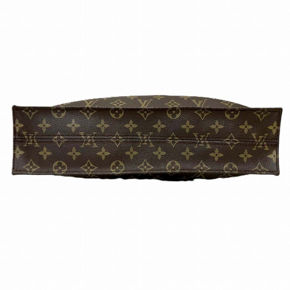 LOUIS VUITTON Authentic Brown Monogram Tote Bag - Picture 3 of 9